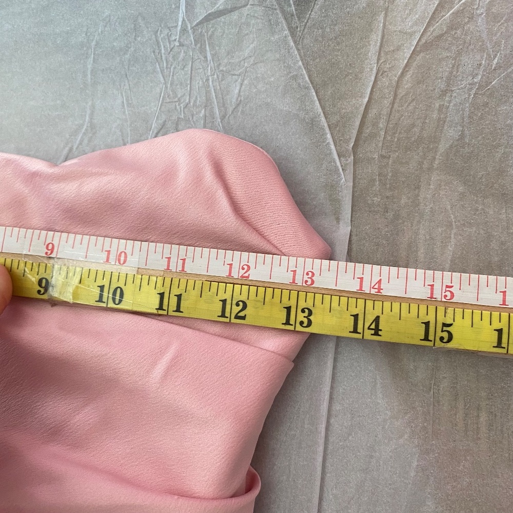 HOUSE OF CB 'Jasmine' Rose Pink Draped Strapless Corset Dress NWOT size XS - Picture 11 of 16